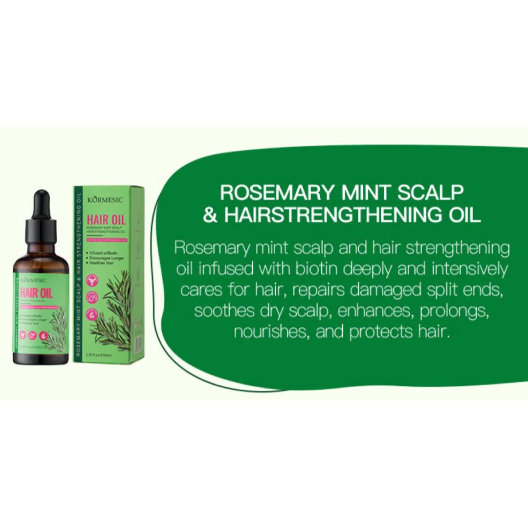 Kormesic Rosemary And Mint Hair Oil 50ml
