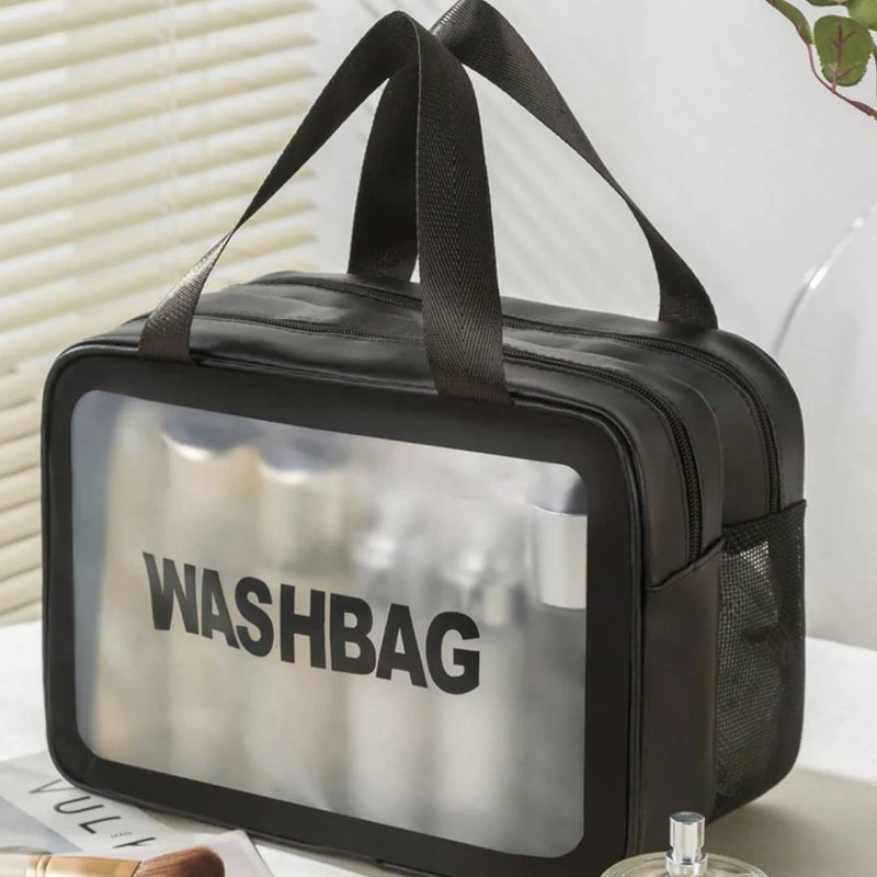 Double Layer Waterproof Travel Cosmetic Washbag Organizer