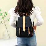 Multipurpose Stylish & Fashionable Casual Oxford Waterproof Canvas Nylon Backpack With Long Adjustable Backpack Strap