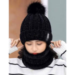 Ladies Winter Cap 2Pcs Set