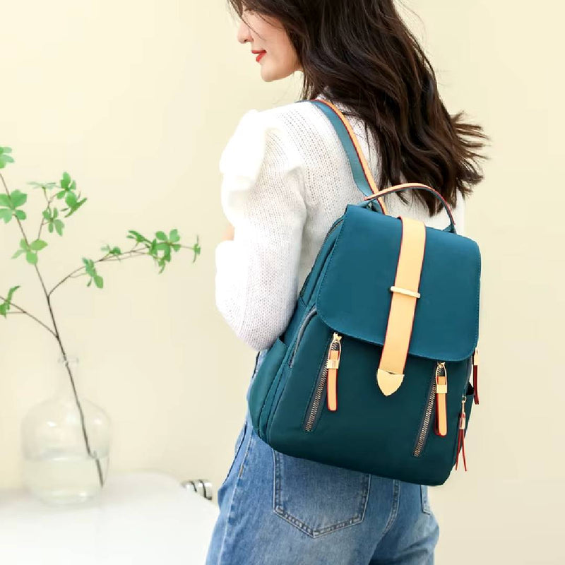 Multipurpose Stylish & Fashionable Casual Oxford Waterproof Canvas Nylon Backpack With Long Adjustable Backpack Strap