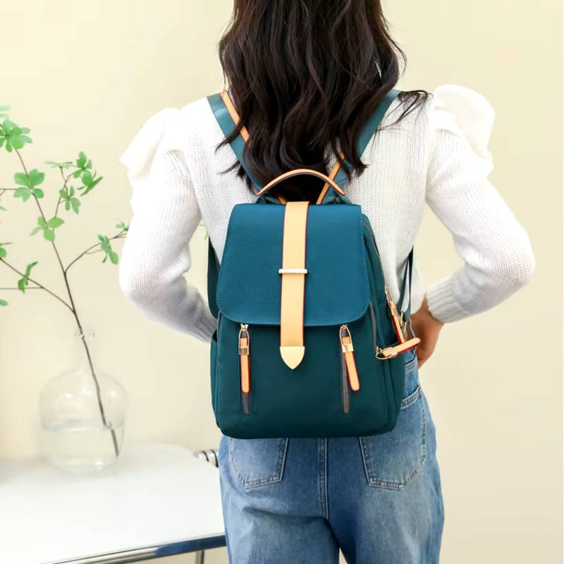 Multipurpose Stylish & Fashionable Casual Oxford Waterproof Canvas Nylon Backpack With Long Adjustable Backpack Strap