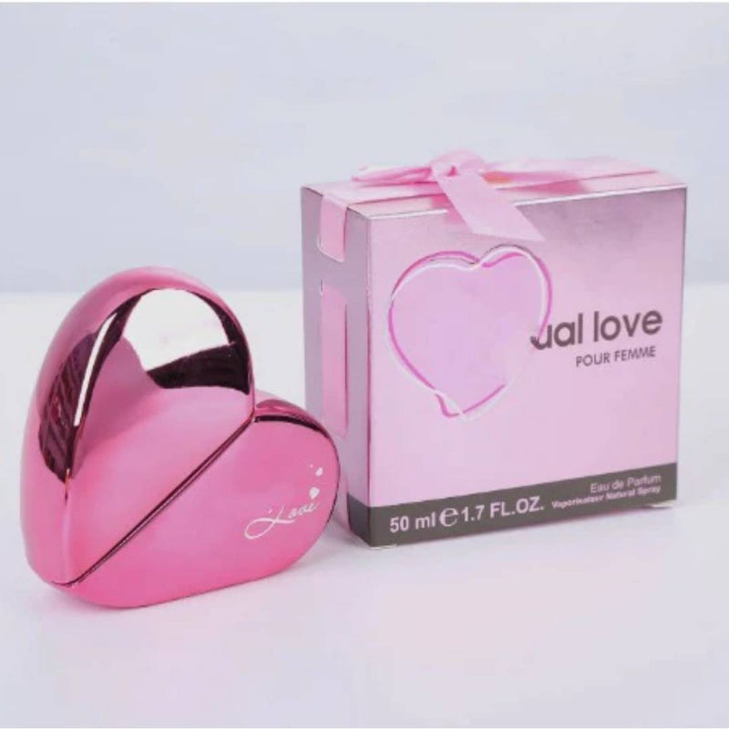 Mutual Love Heart Perfume For Women Pink 50ml