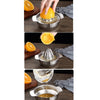 Stainless Steel Lemon Citrus Juice Extrusion Press With Bowl