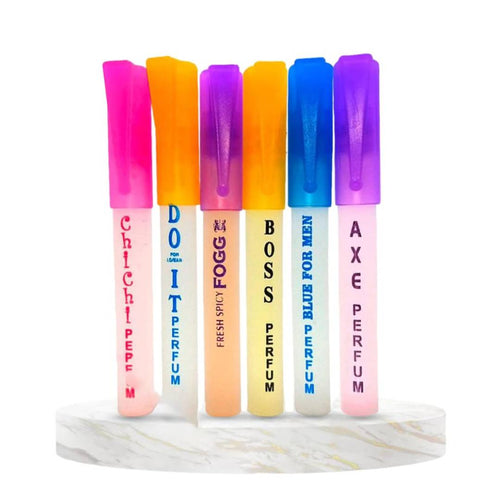 Pack of 6 Pocket Size Pen Perfume