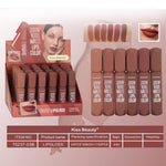 Kiss Beauty Show Your Matte Lip Color Lip Gloss 6Pcs Set