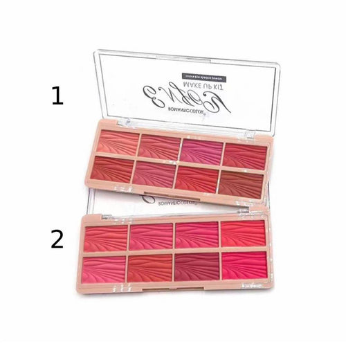 Romantic Color 8 Color Eyeshadow And Blush On Palette