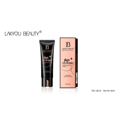 LAKYOU BEAUTY High Coverage Waterproof Base Foundation