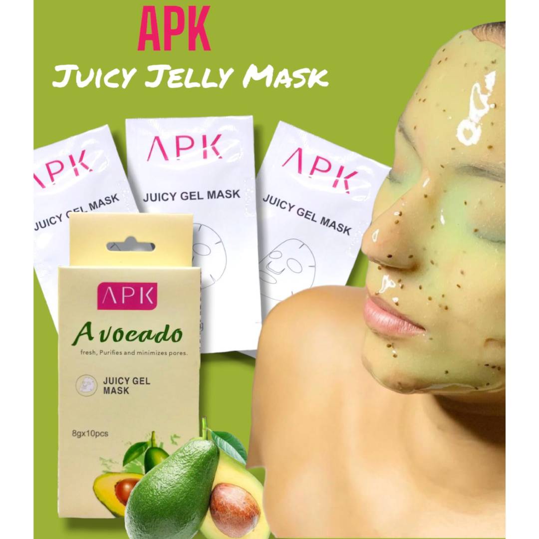 APK Avocado Juicy Gel Mask 8g 10pcs in Box