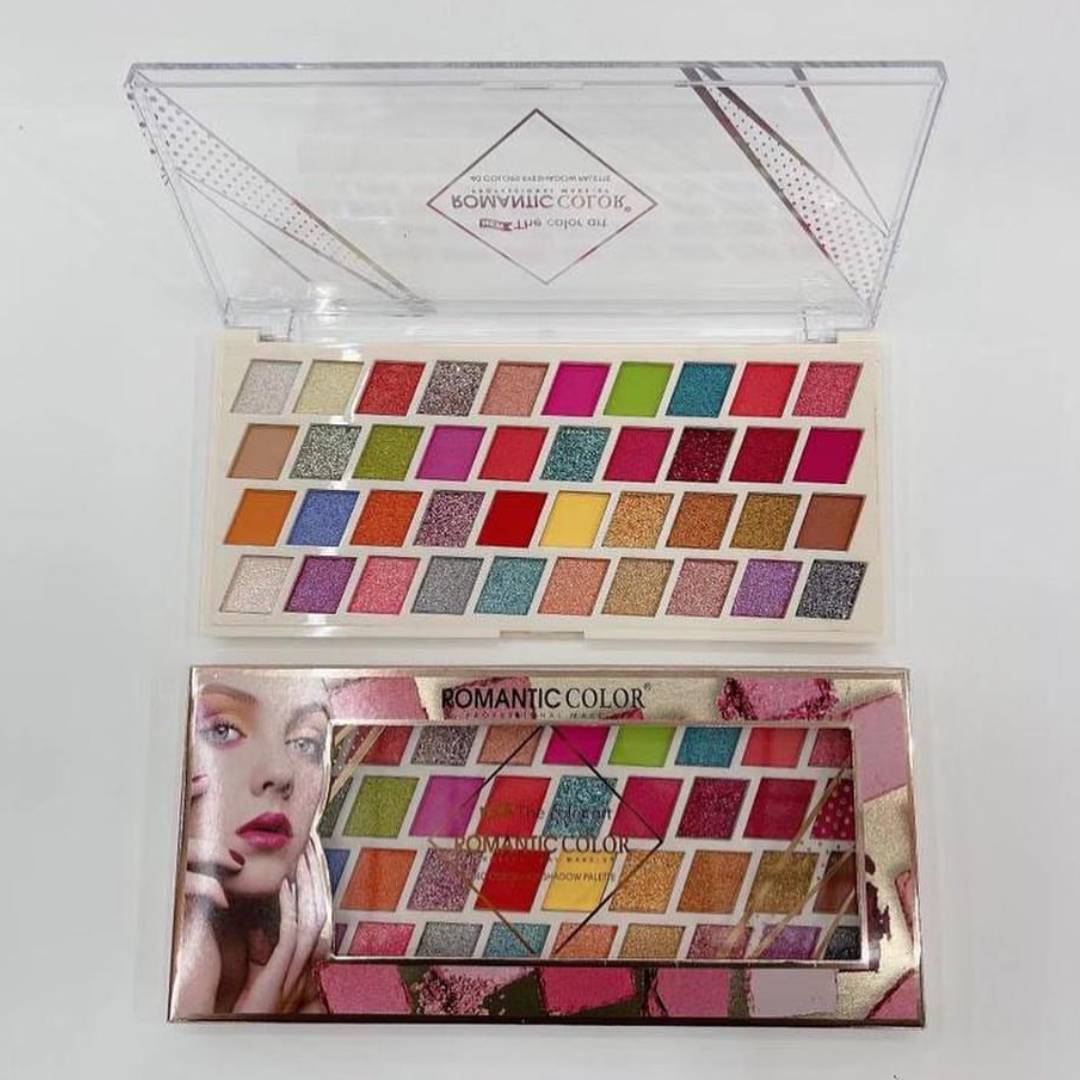 Romantic Color The Color Art 40 Colors Eyeshadow Palette