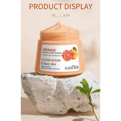 SADOER Orange Fruit Essence Exfoliating Scrub