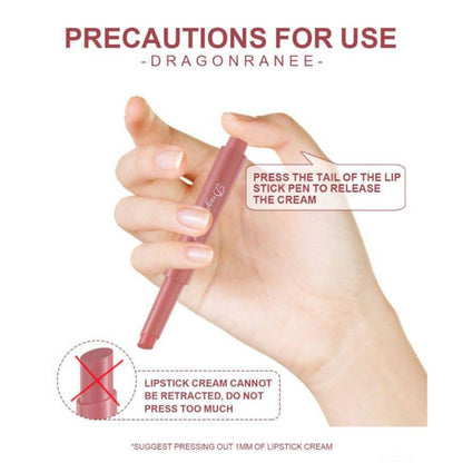 Dragon Ranee 3pcs New Press Lipstick Set