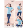 TeeDot Code 1032 Premium Quality 2 Pcs Trouser And T-Shirt Nightwear Soft Cotton Stuff For Girl