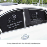 Car Window Sunshade Cover Cartoon Curtain Sunshade UV Protection