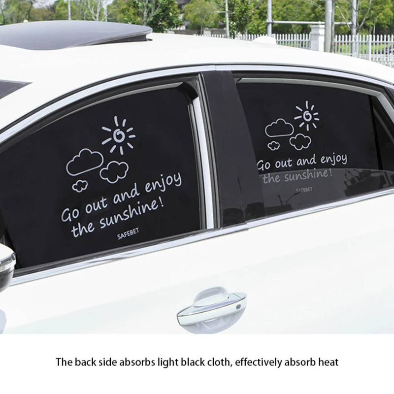 Car Window Sunshade Cover Cartoon Curtain Sunshade UV Protection