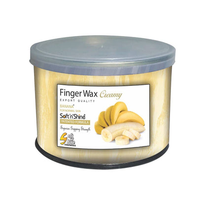 Soft n Shine Finger Wax Creamy Banana For Normal Skin Patented Formula