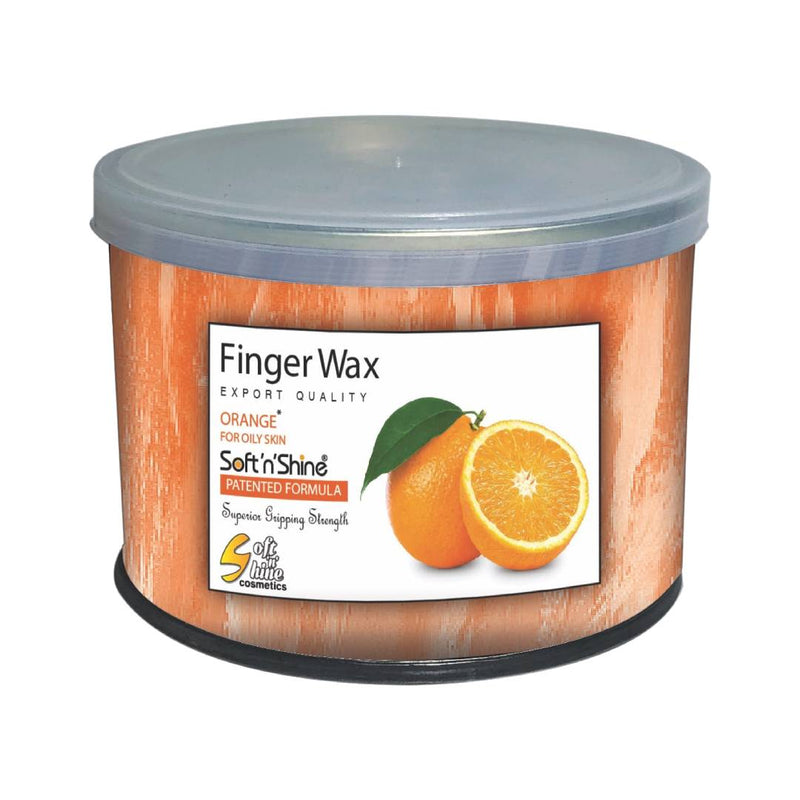 Soft n Shine Finger Wax Creamy Orange For Normal Skin Patented Formula