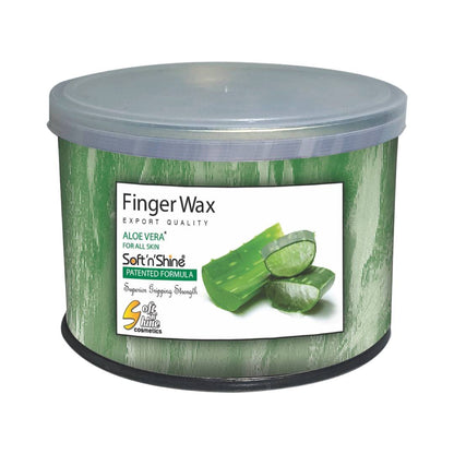 Soft n Shine Finger Wax Creamy Aloe Vera For Normal Skin Patented Formula