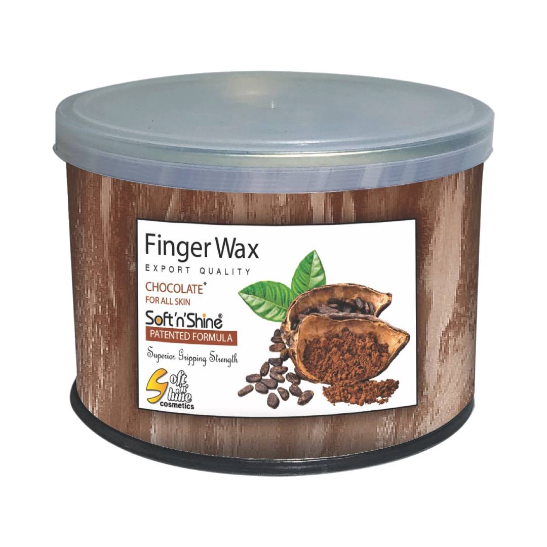 Soft n Shine Finger Wax Creamy Chocolate For Normal Skin Patented Formula