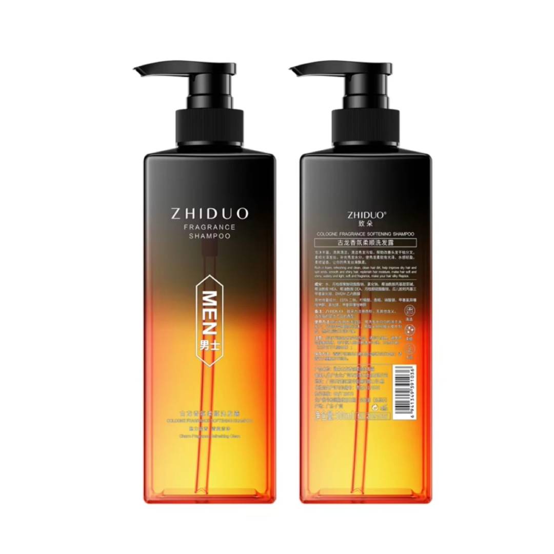 ZHIDUO Cleansing Scalp Anti Dandruff Cologne Fragrance Oil Control Men's Shampoo