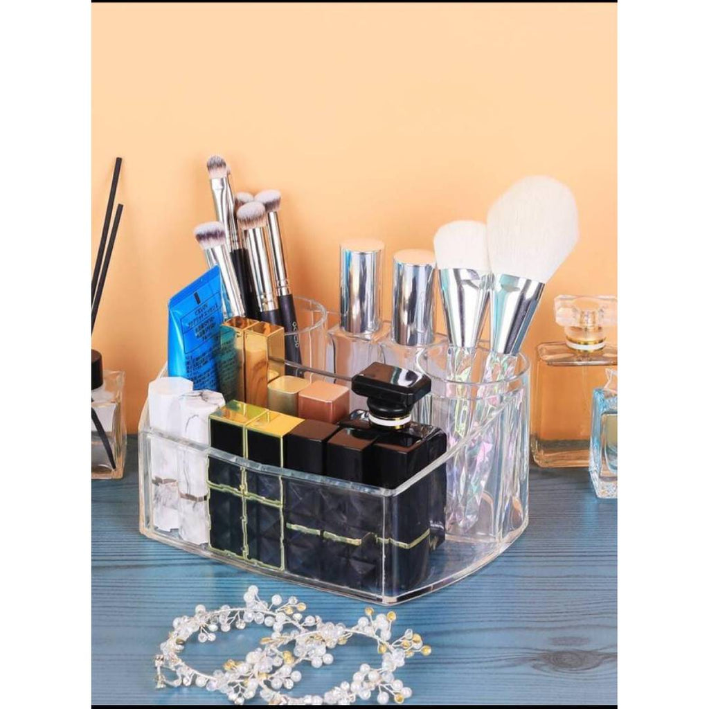 Acrylic Cosmetic Makeup Storage Organizer for Lipstick and Lip Gloss Brushes