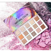 YACHAN Cosmetics Natural Color Dimensional Highlighting15 Shades Eyeshadow Palette