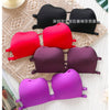 New Korean Padded Push up Bra Adjustable Free Size With Free Silicone Transparent Straps Code 3D2002