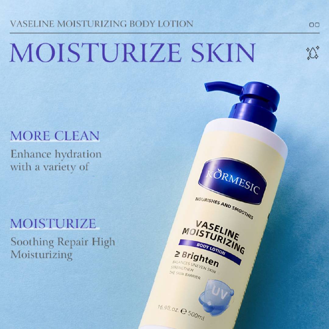 Kormesic Vaseline Brighten Moisturising UV Protected Boby Lotion 500ml