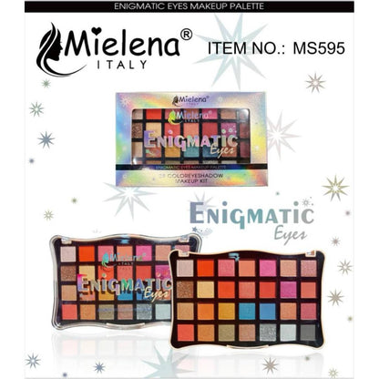 Mielena Italy Enigmatic Eyes 28 Color Eyeshadow Palette MS595
