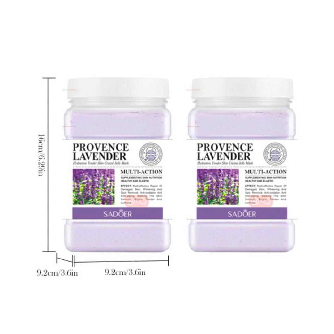 Sadoer Provence Levender Hydration Tender Skin Crystal Jelly Mask Jar 540g