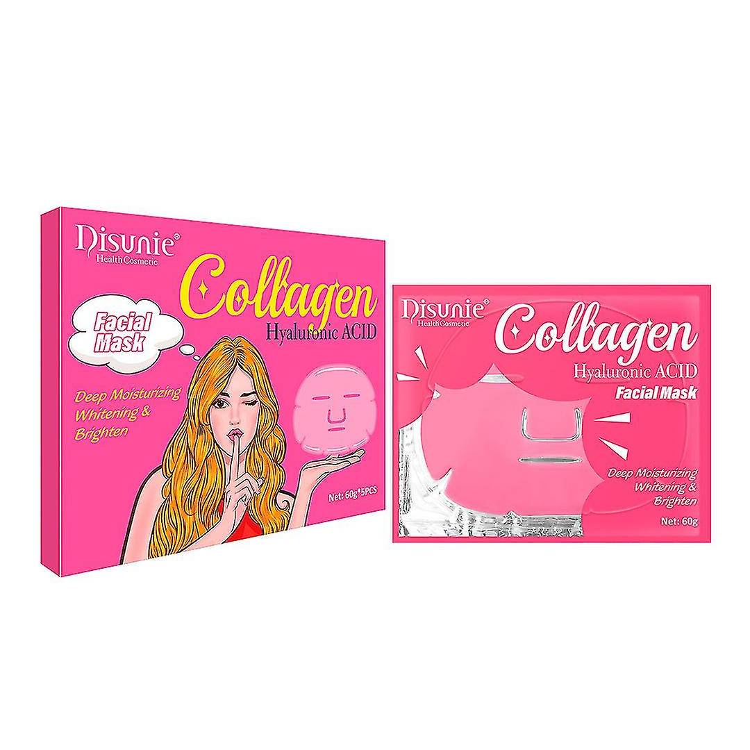 Disunie Hyaluronic Acid Collagen Mask Hydrating Moisturizing Refreshing Facial Mask