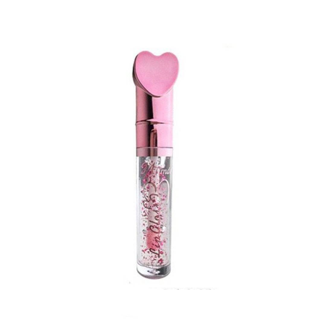 Miundo Heart Pink Magic Nonsticky Waterproof Lip Gloss