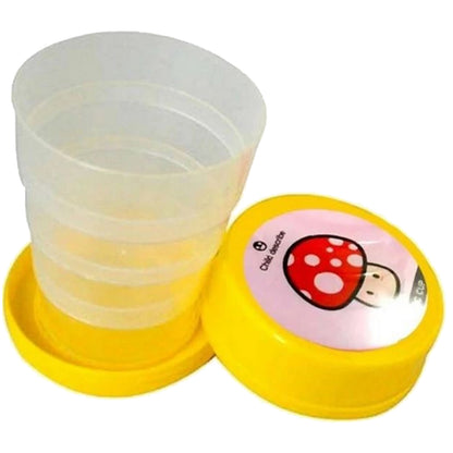 Folding Collapsible Magic Cup & Mug Glass for Kids, Travel & Outdoors Set of 2