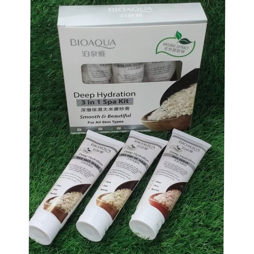 BIOAQUA Rice Kit 3in1 SPA Deep Cleaning Kit