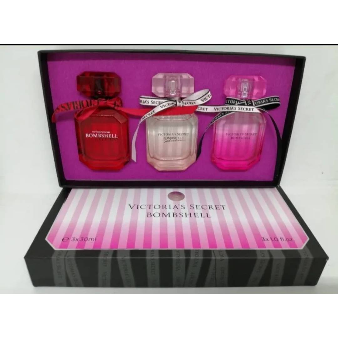 Victoria Secret Bombshell Perfume Set 3in1 – beautygirl-pk