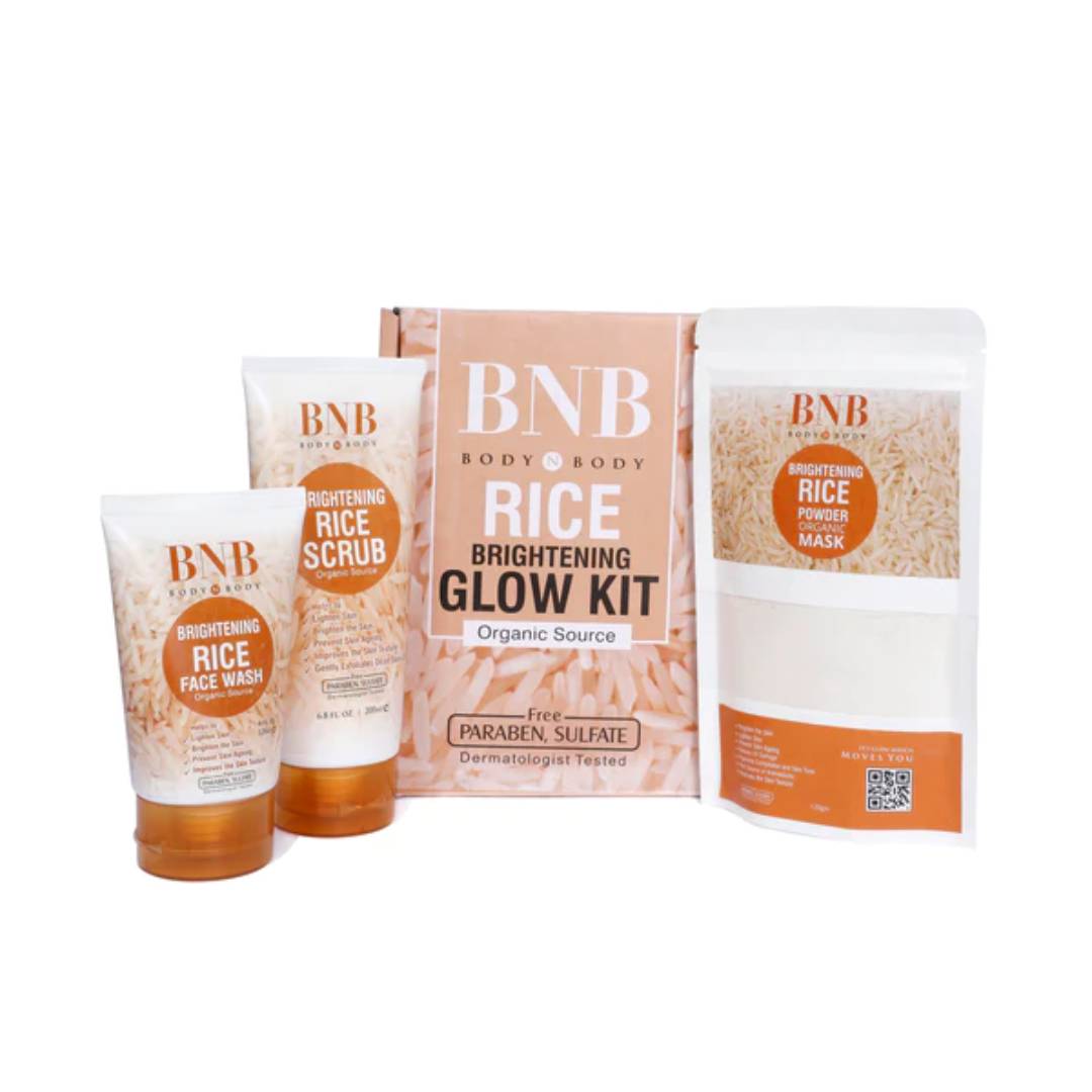 BNB Rice Extract Bright & Glow Kit