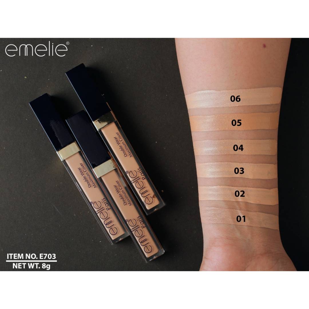 Emelie Double Wear Maximum Cover Concealer