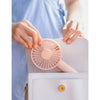 Portable Mini USB Rechargeable Handheld Fan With Base