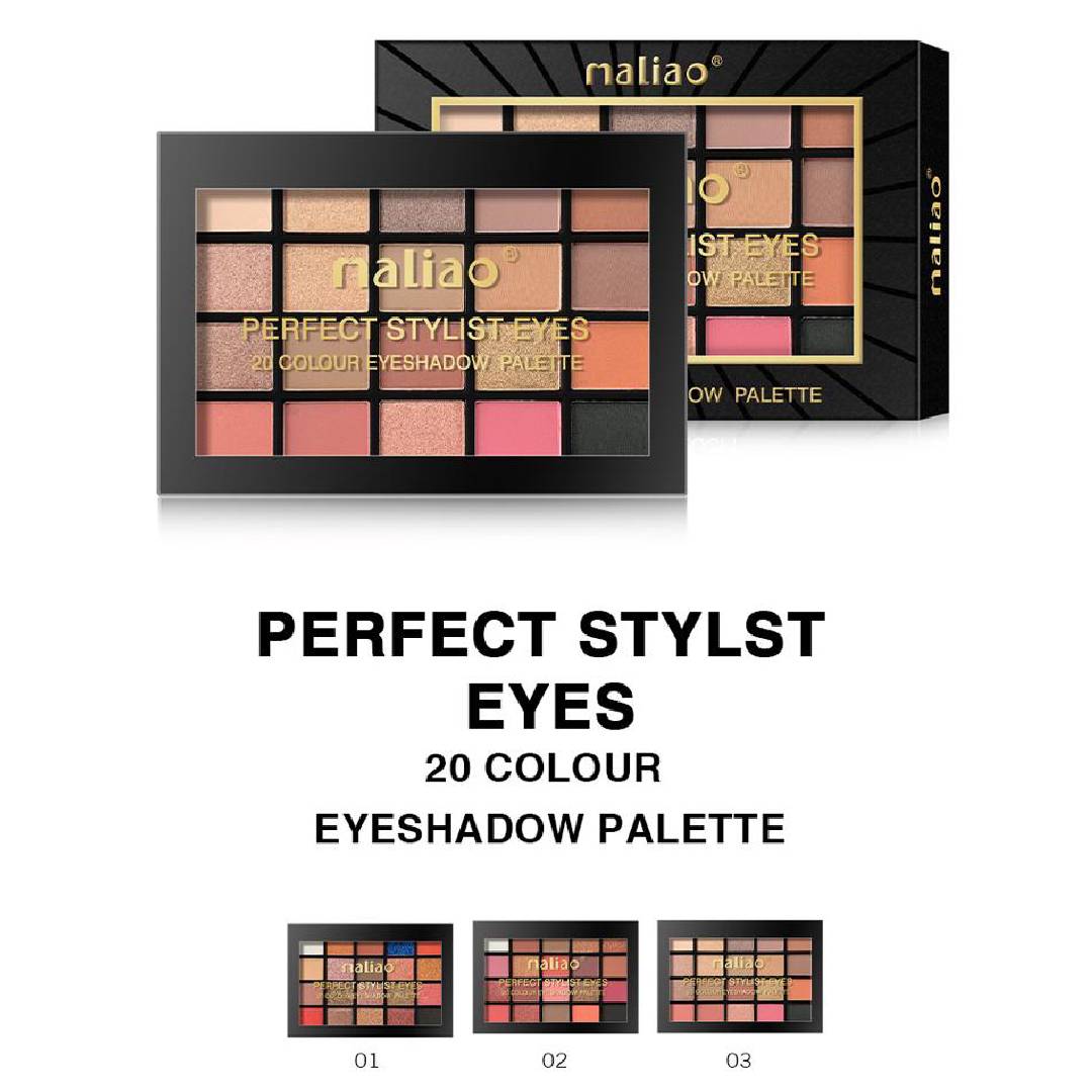 Maliao Perfect Stylist Eyes 20 Color Eyeshadow Palette