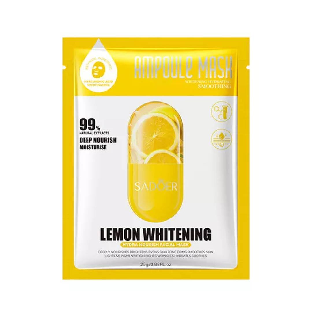 Sadoer Lemon Whitening Hydra Nourish Facial Mask