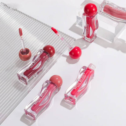 Miss Rose Seaweed Matte Lip Gloss 12Pcs Set