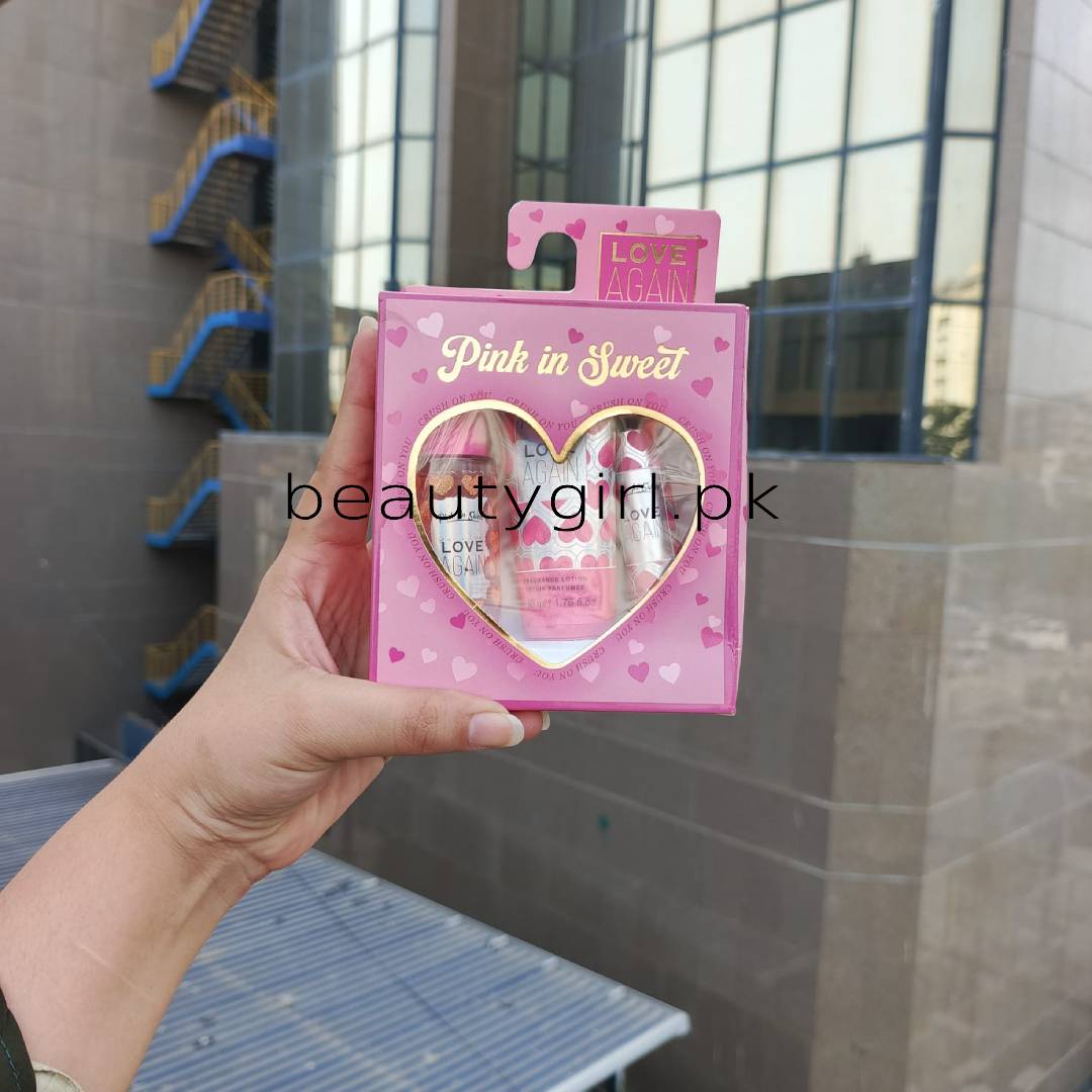 Pink In Sweet Crush On You Blend Love Fragrance 3Pcs Box