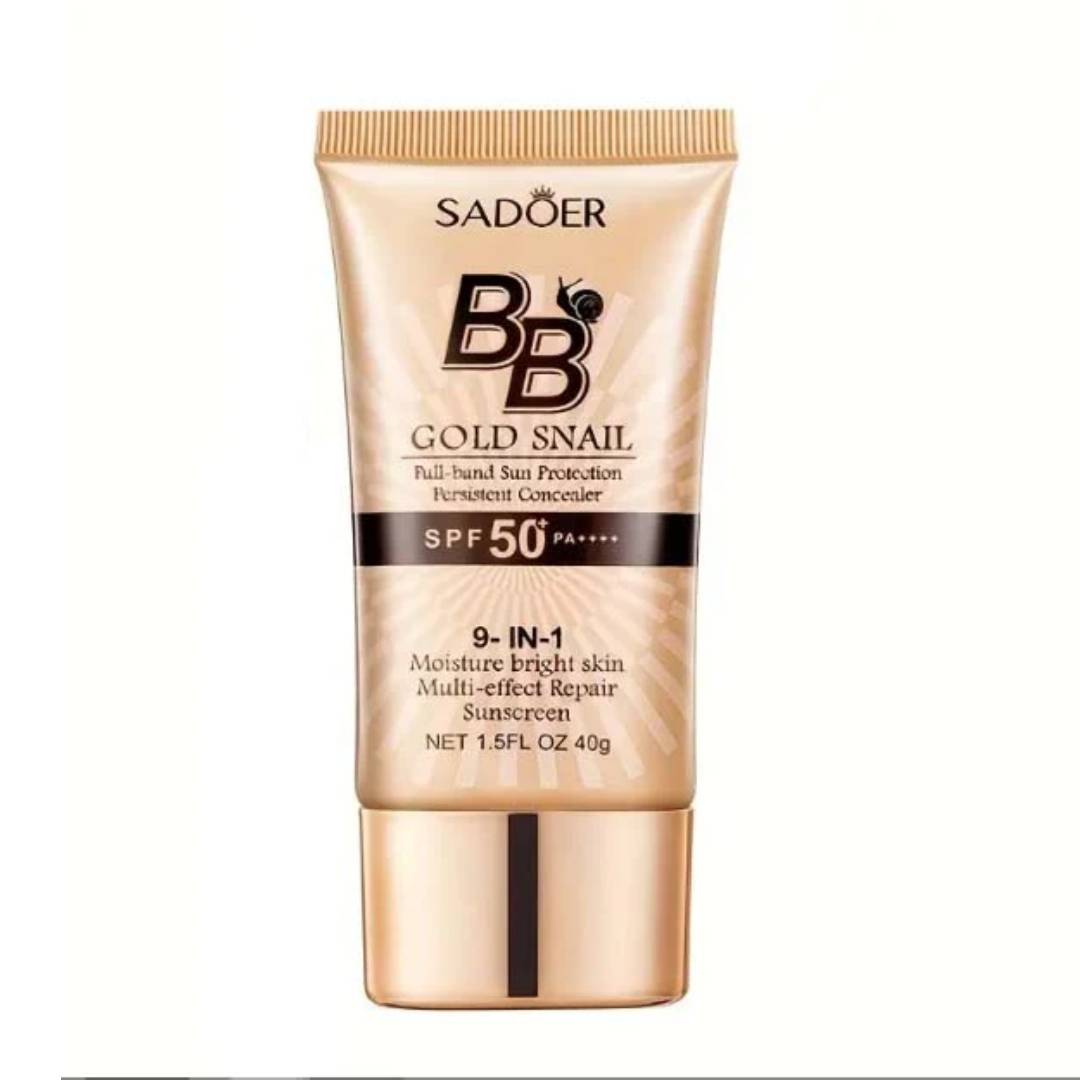 Sadoer Gold Snail Concealer Isolation BB Cream Long Lasting Sunscreen