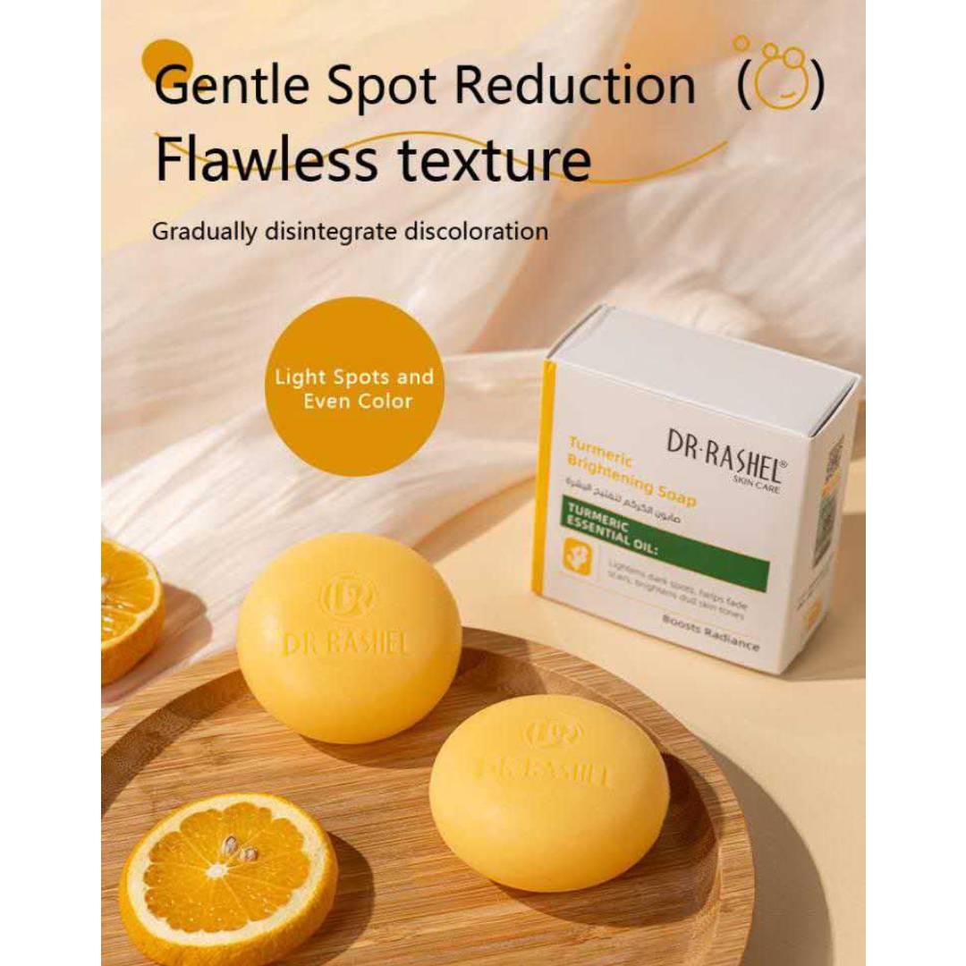 Dr Rashel Turmeric Brightening Soap Turmeric Essential Oil