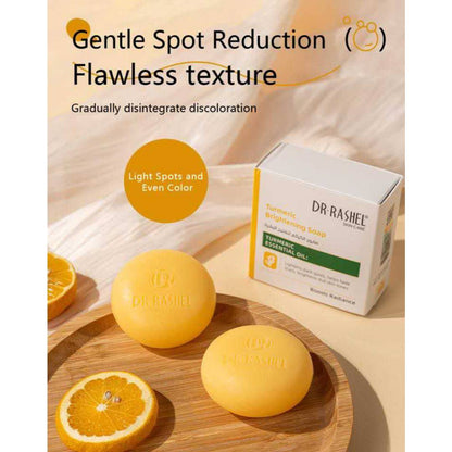 Dr Rashel Turmeric Brightening Soap Turmeric Essential Oil