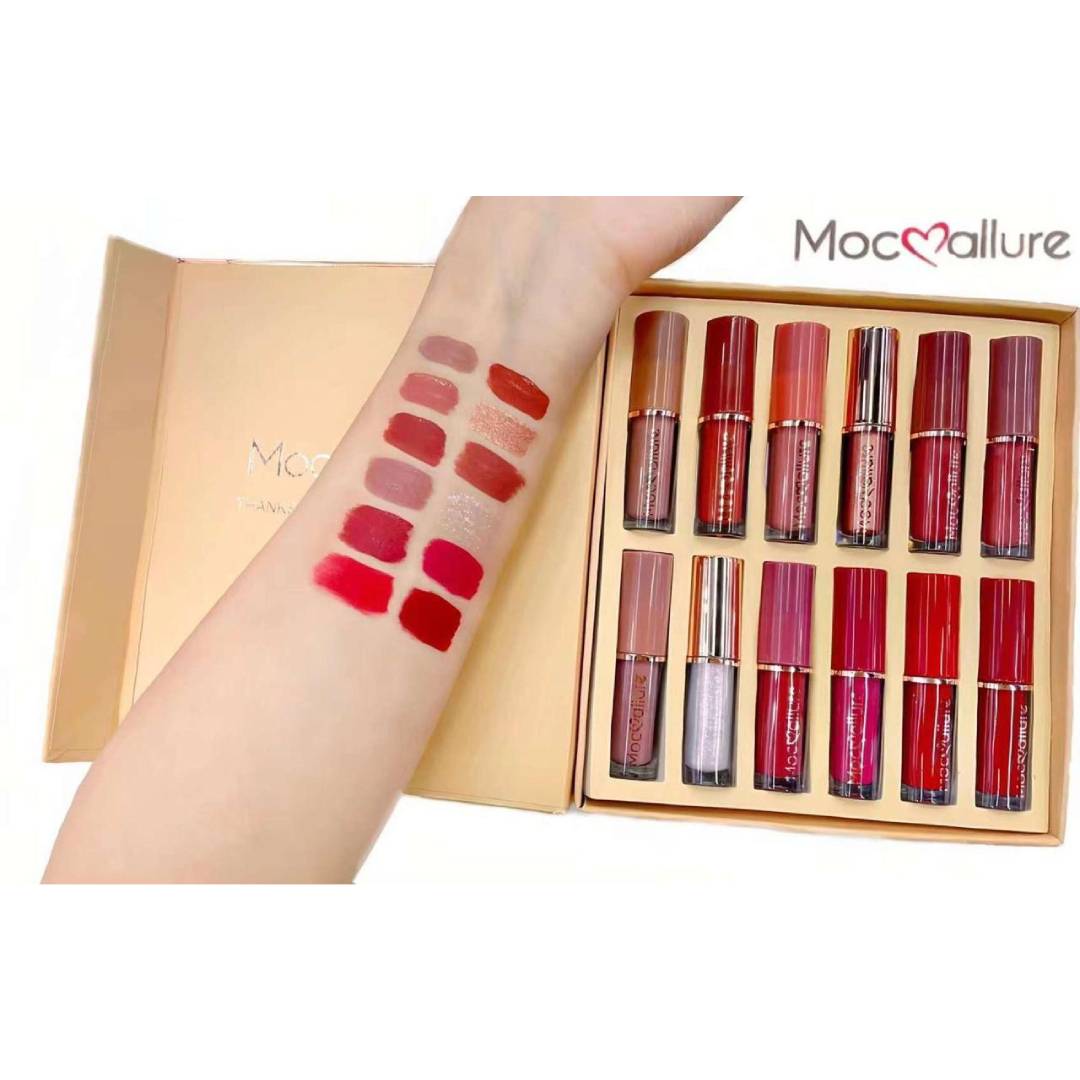 Mocallure Lip Gloss 12Pcs Set