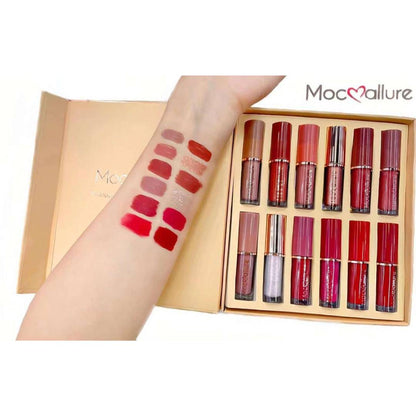 Mocallure Lip Gloss 12Pcs Set