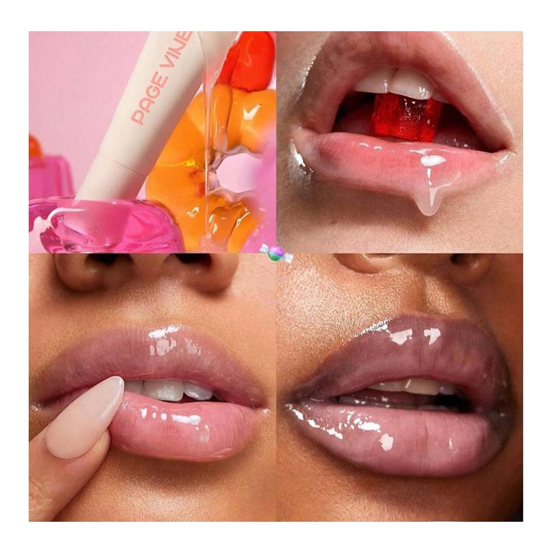 Page vine 4pcs Premium Lip Plumping Lip Gloss Vault