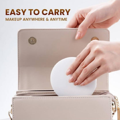 Portable Pocket LED Mirror Rechargeable Single Light