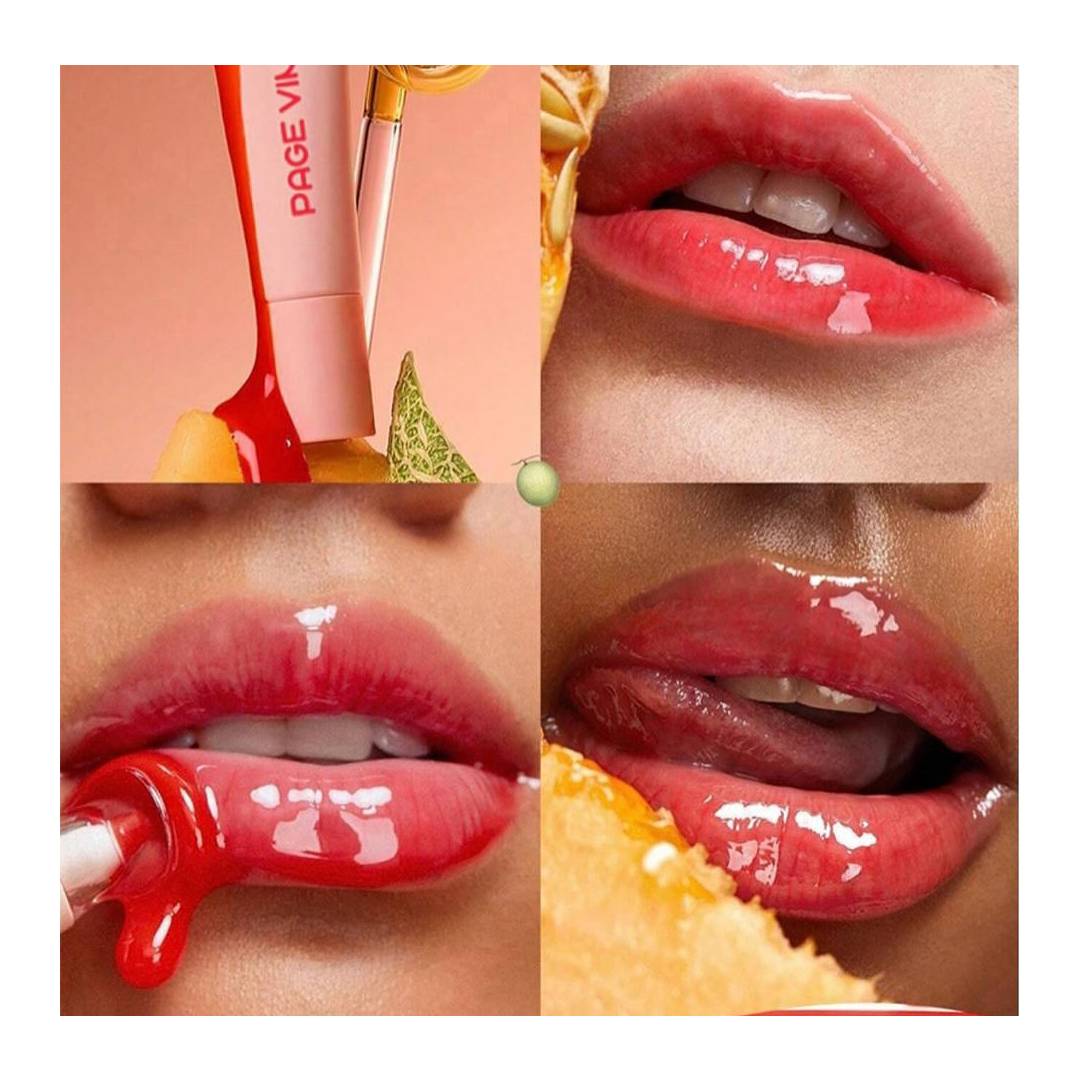 Page vine 4pcs Premium Lip Plumping Lip Gloss Vault